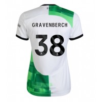 Fotbalové Dres Liverpool Ryan Gravenberch #38 Dámské Venkovní 2023-24 Krátký Rukáv